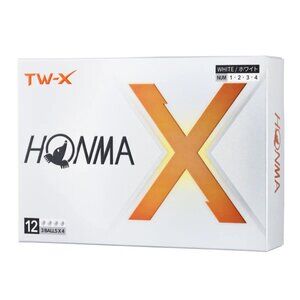 Honma TW-X Golf Balls - White - 1 Dozen